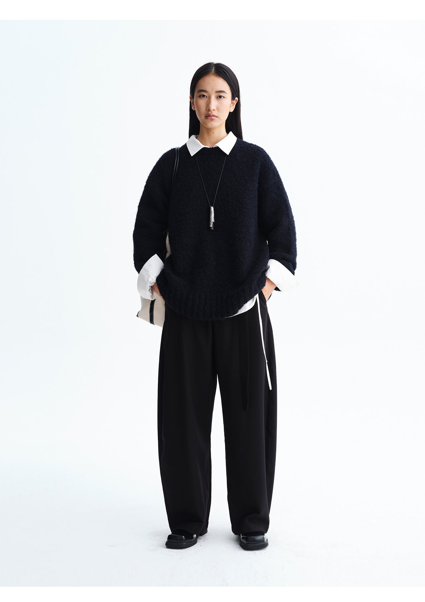 Heavyweight Wool Blend Sweater