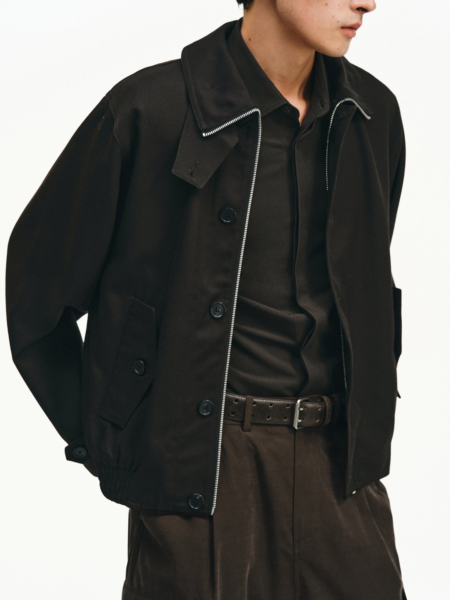 Double-breasted jacket