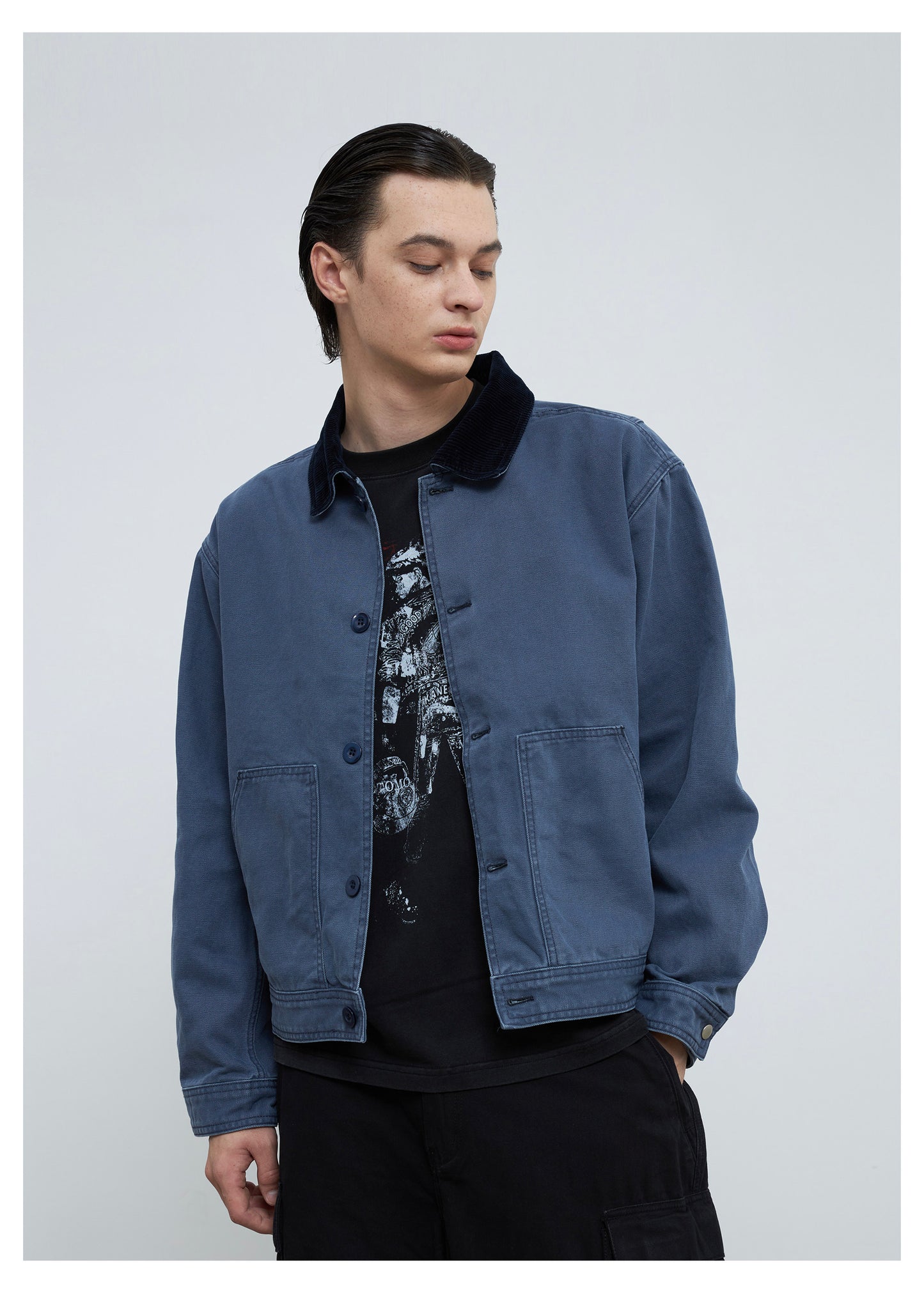 Short Wide Work Jacket