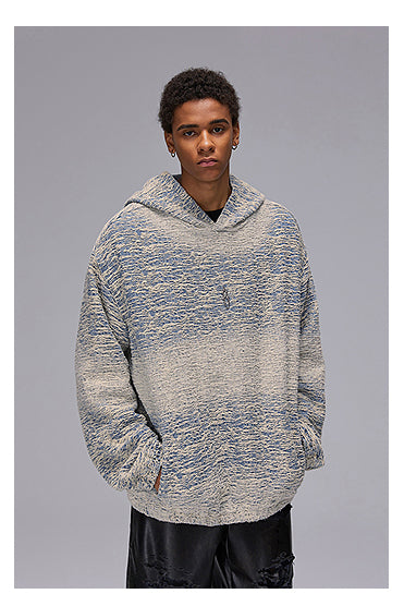 Color wash hooded sweatshirt