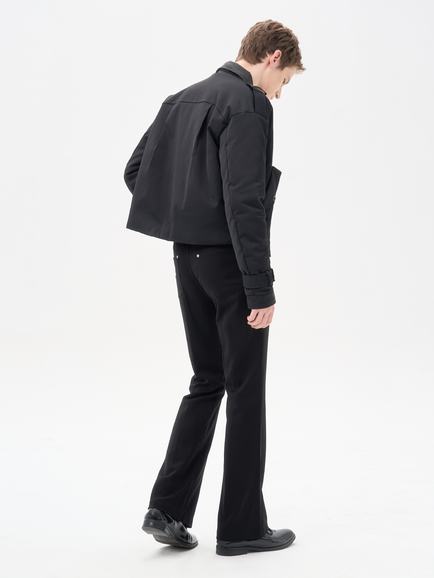 No-Collar Casual Jacket