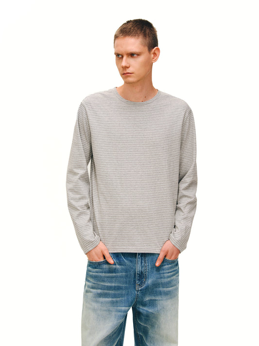 Custom Knit Stripe T-Shirt