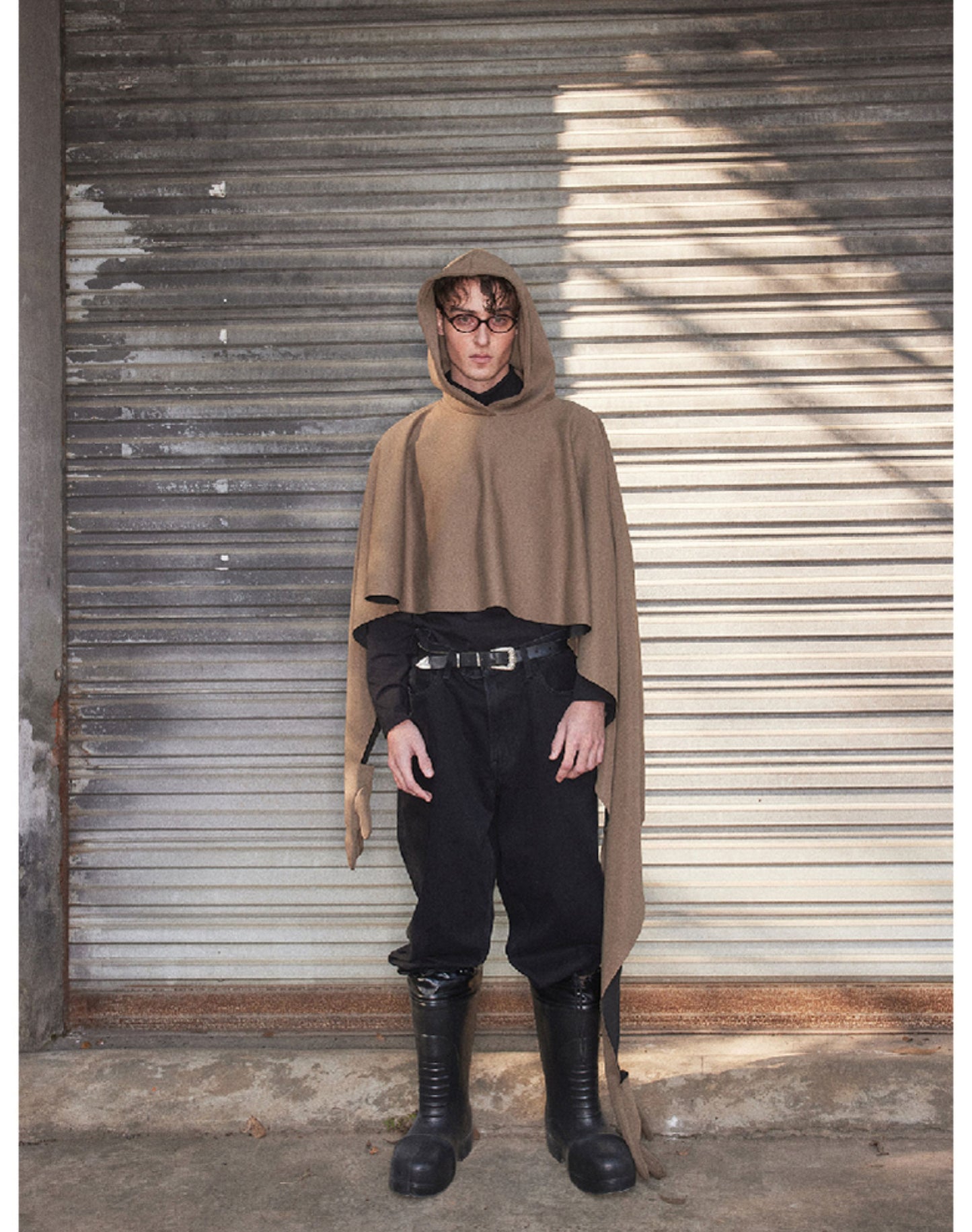 Original Globe Hooded Scarf