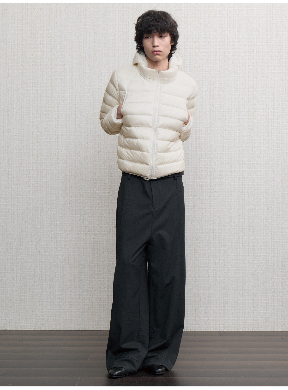 Plain Down Jacket