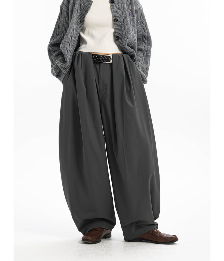 Wrinkle-resistant shimitar casual pants