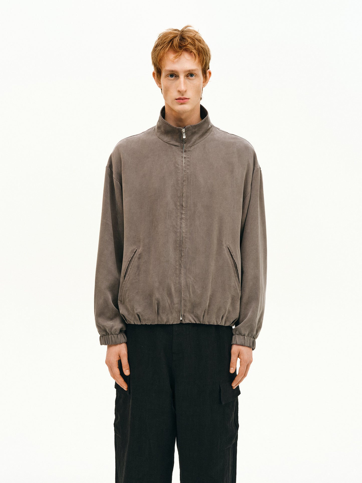 Stand Collar Balloon Jacket