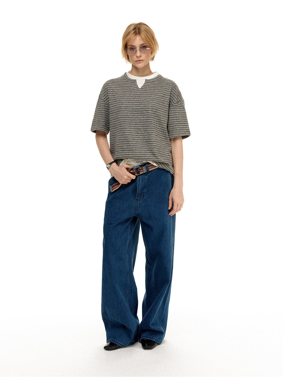 Heavyweight Wide Straight-Leg Jeans