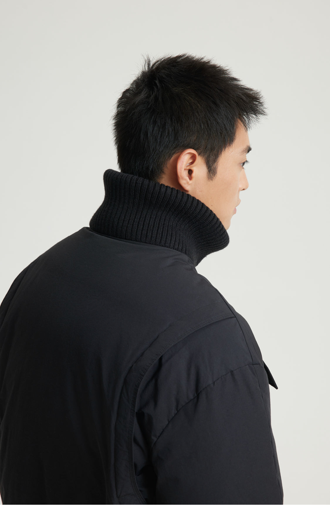 Large Pocket Down Jacket