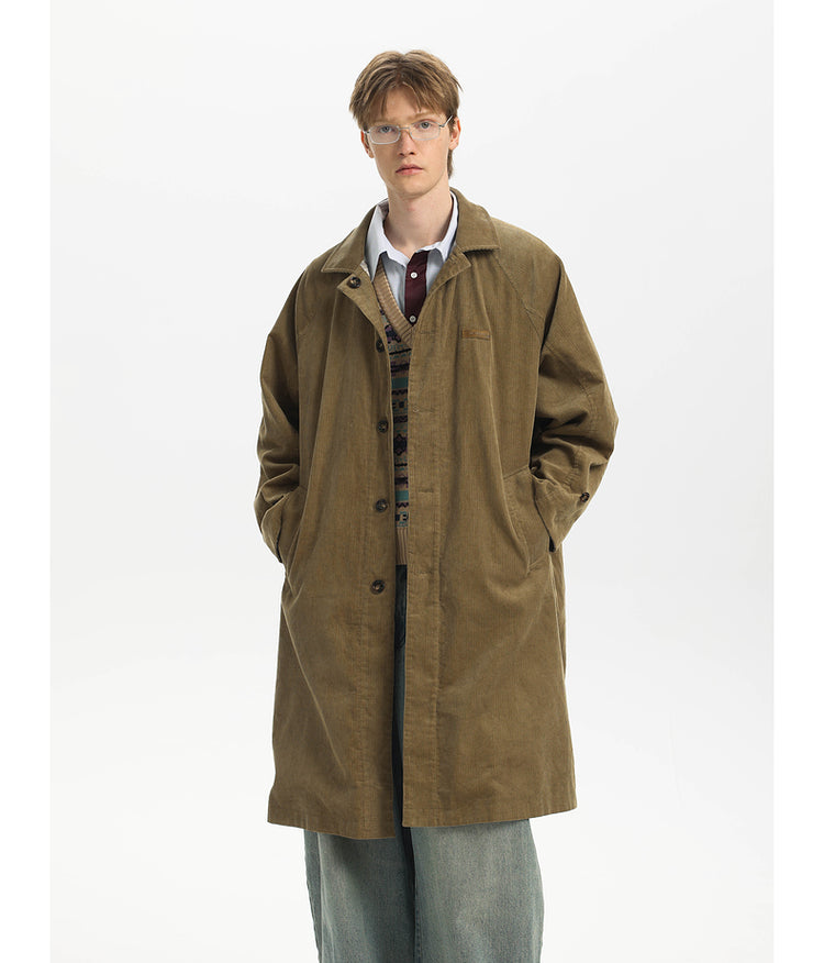 Reversible Corduroy Coat
