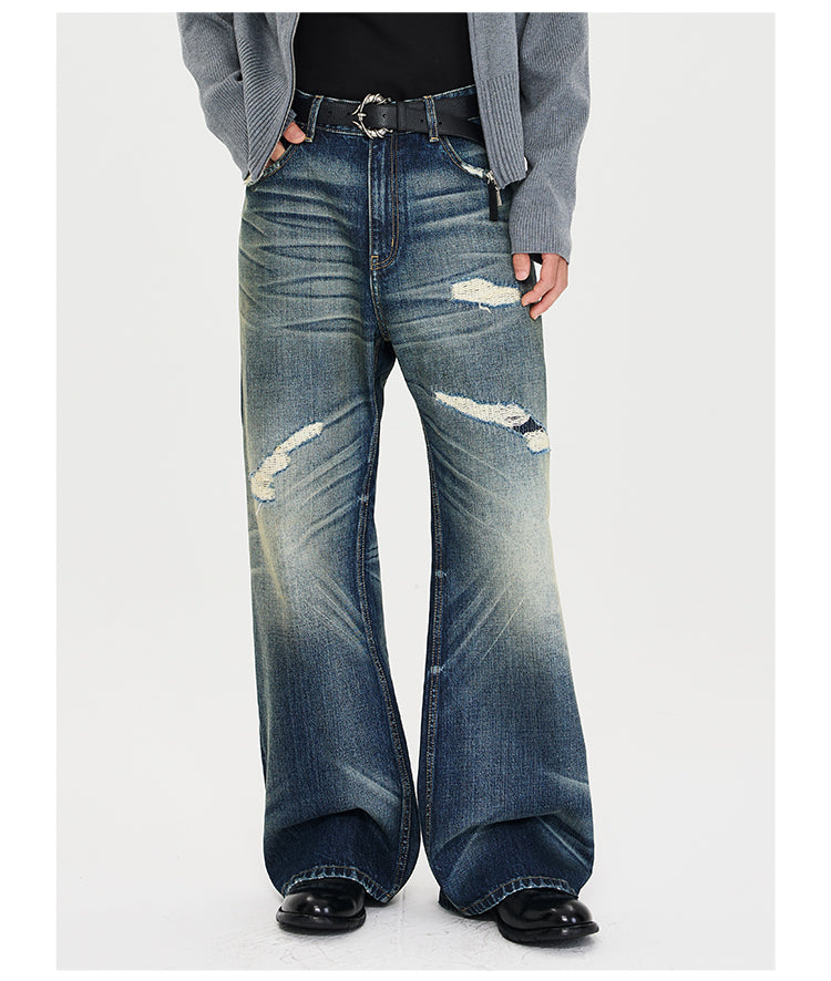 Destroyed Patch Jeans