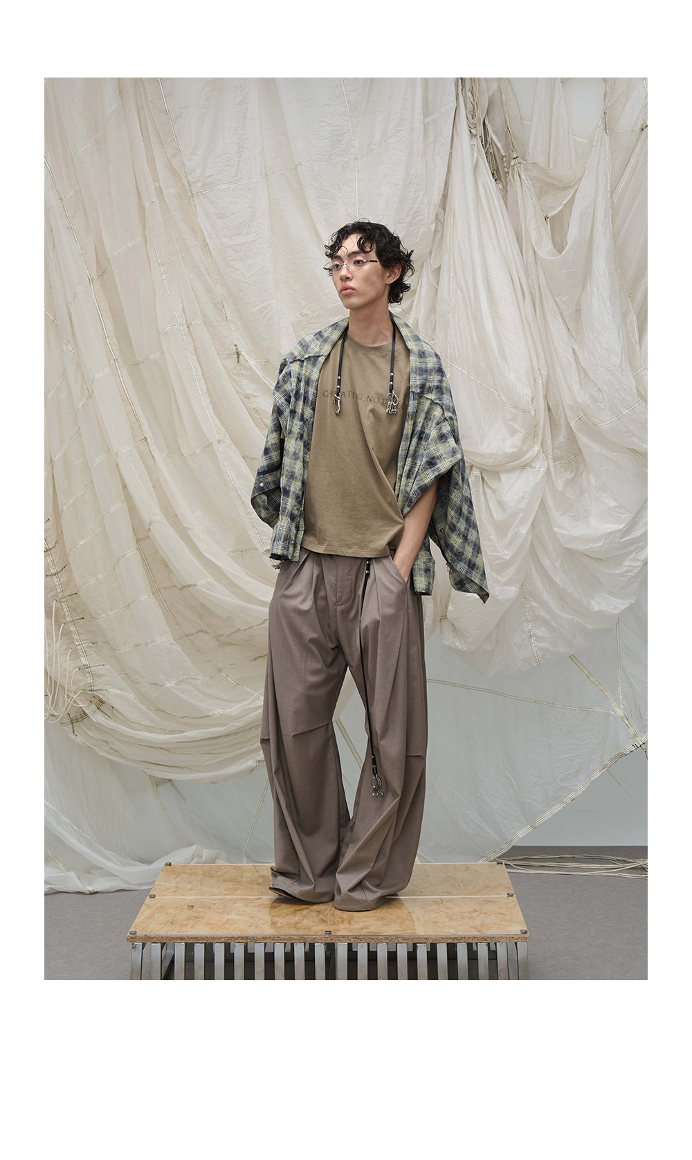 Cowhide Rope Necklace