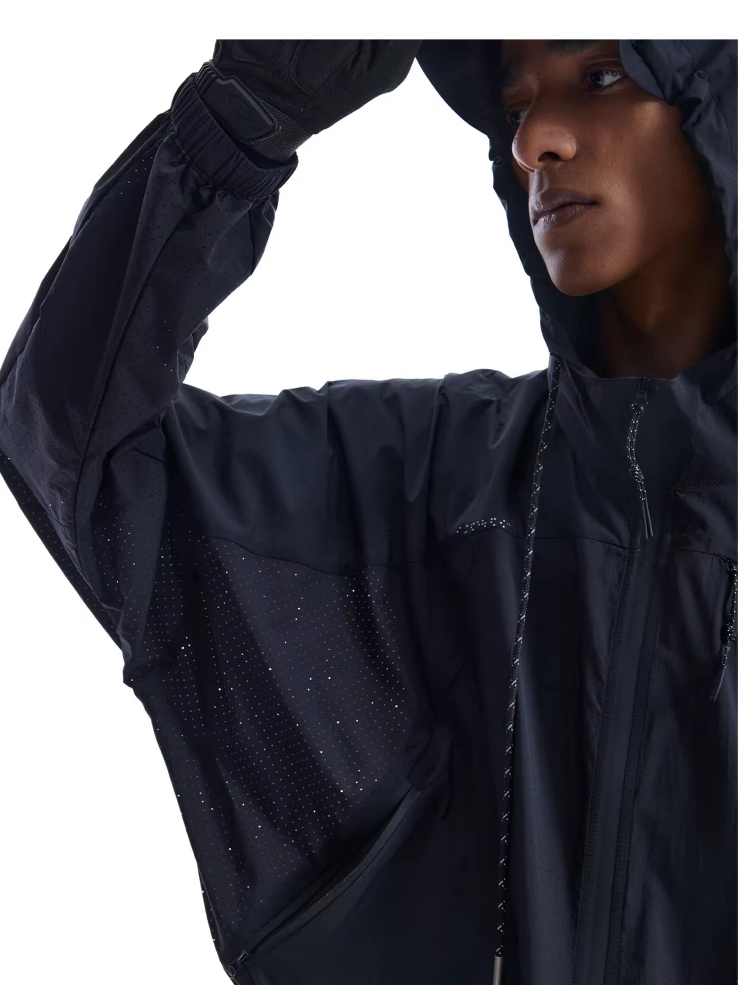 Oversized Hooded Sun Protection Jacket