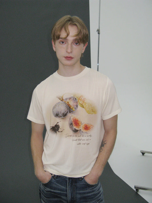 Flower print T-shirt