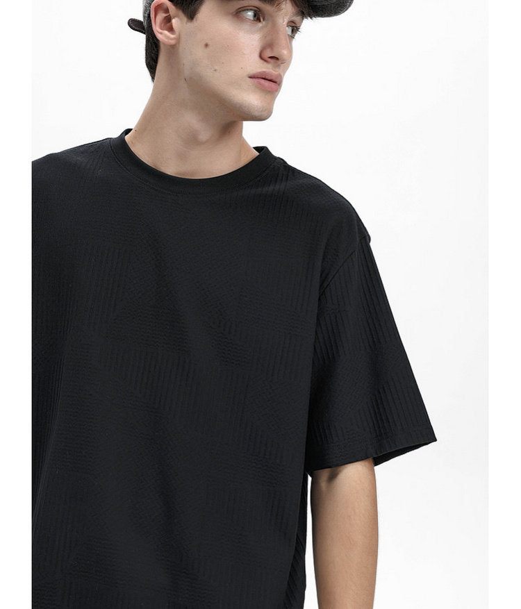Basic and Simple Round-Neck T-Shirt