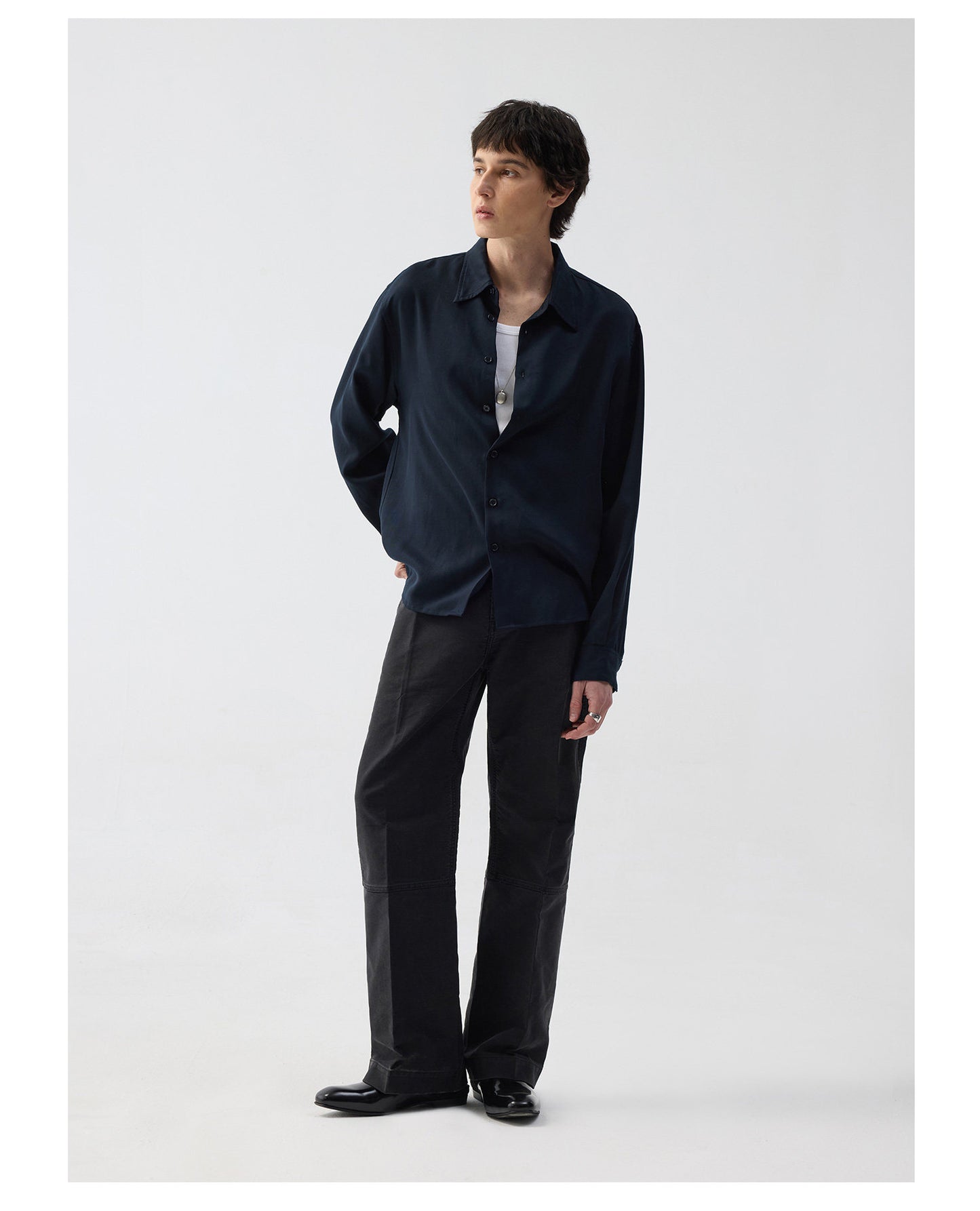 Simple Shirt in Twill Tencel