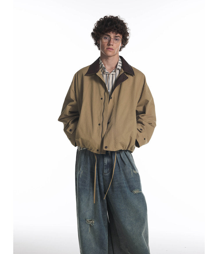 Drawstring Casual Jacket