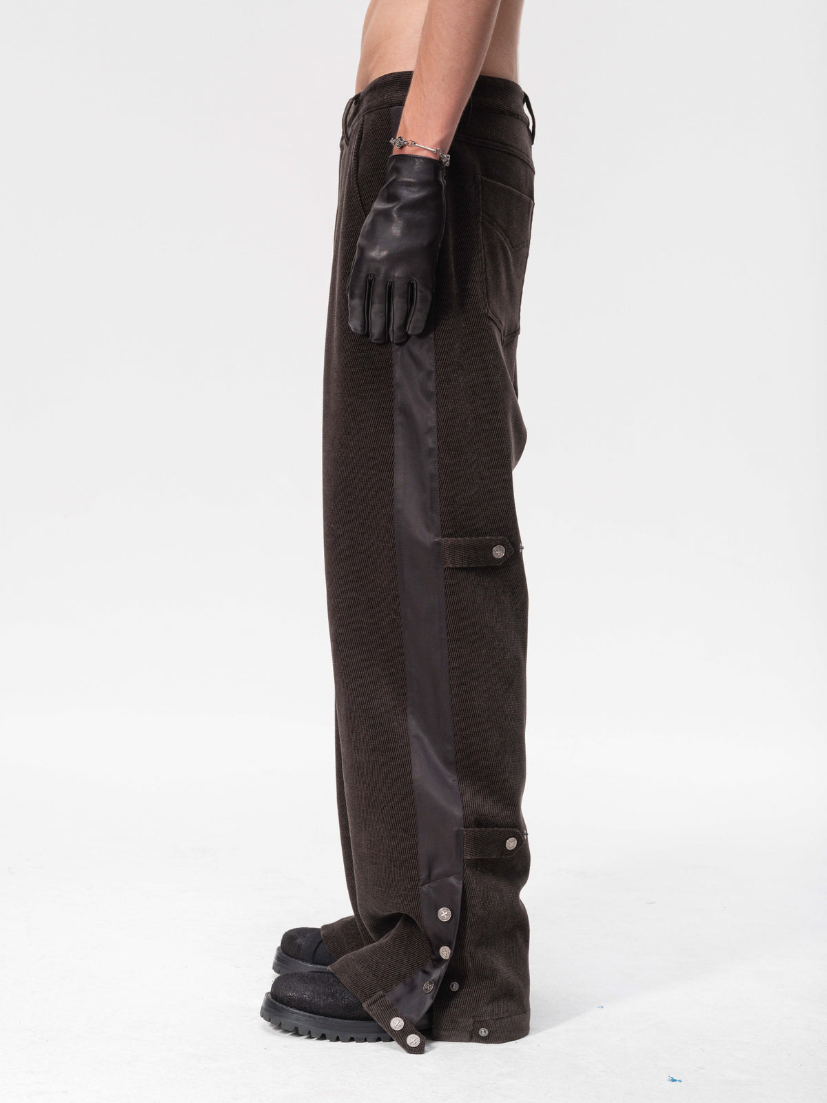Button-Up Casual Pants