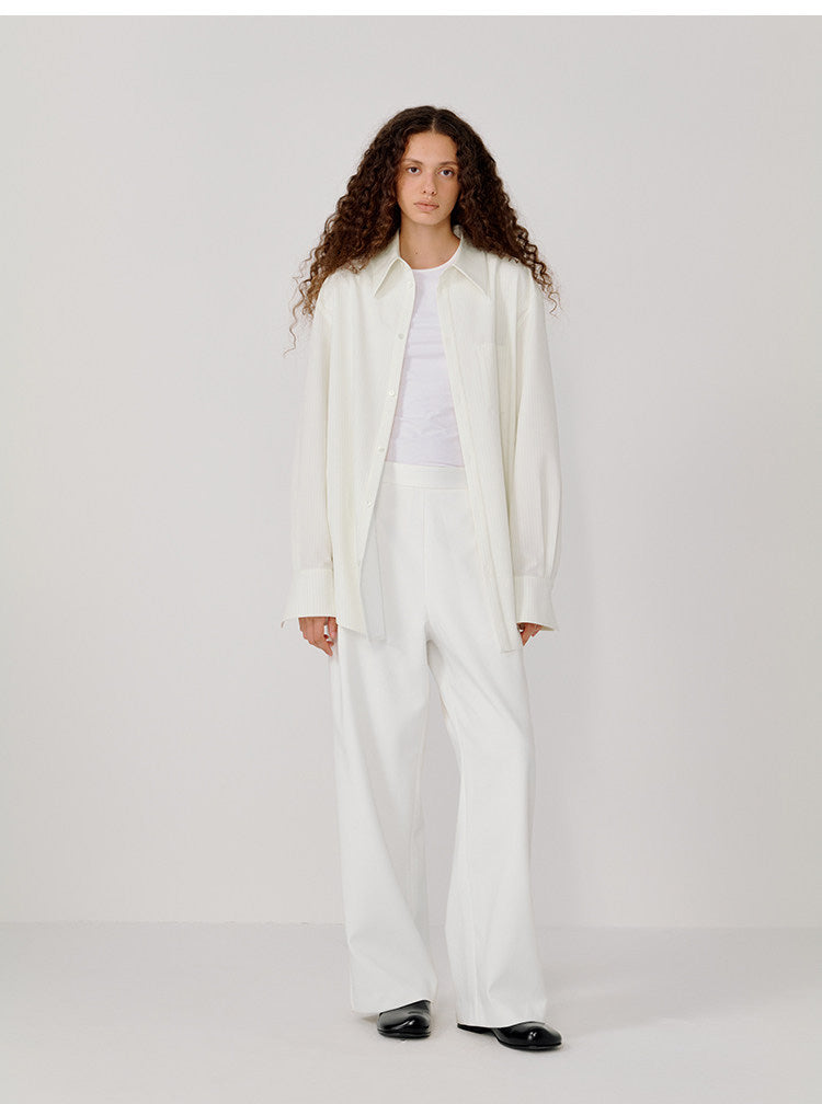 Wide Sleeve Loose Fit Shirt