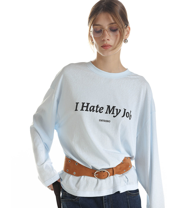 Slogan Print T-Shirt