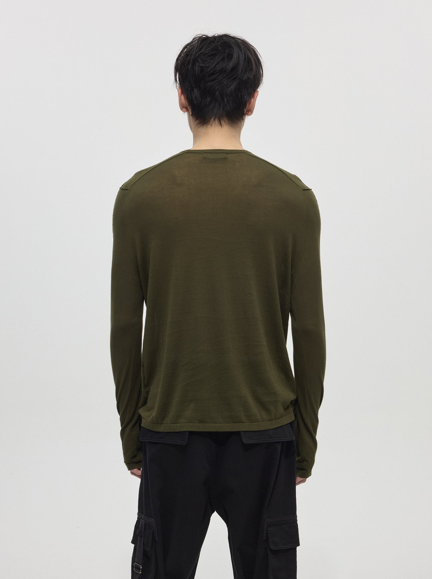 Lightweight Cotton Pullover T-Shirt