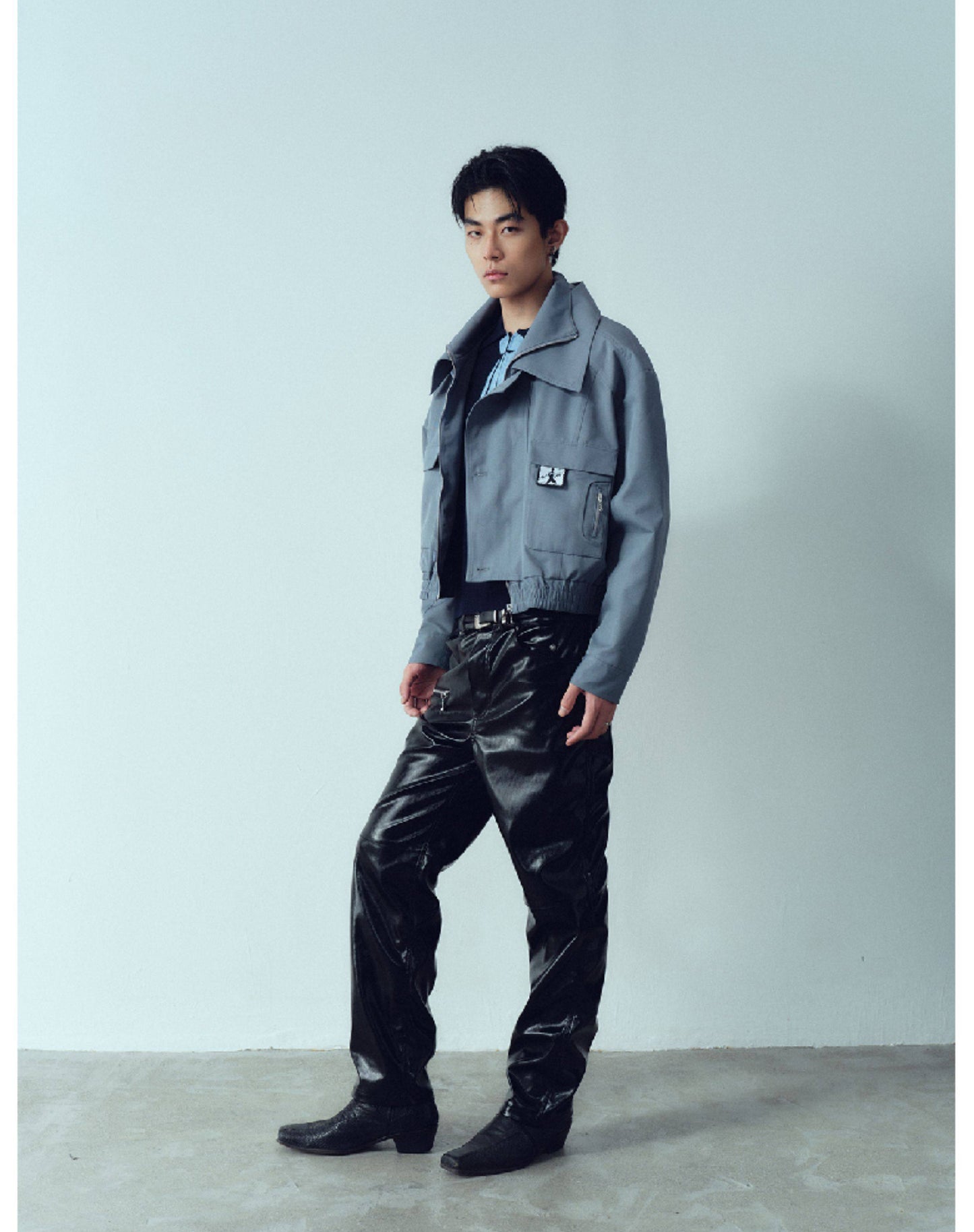 Wide Shoulder Workwear Jacket