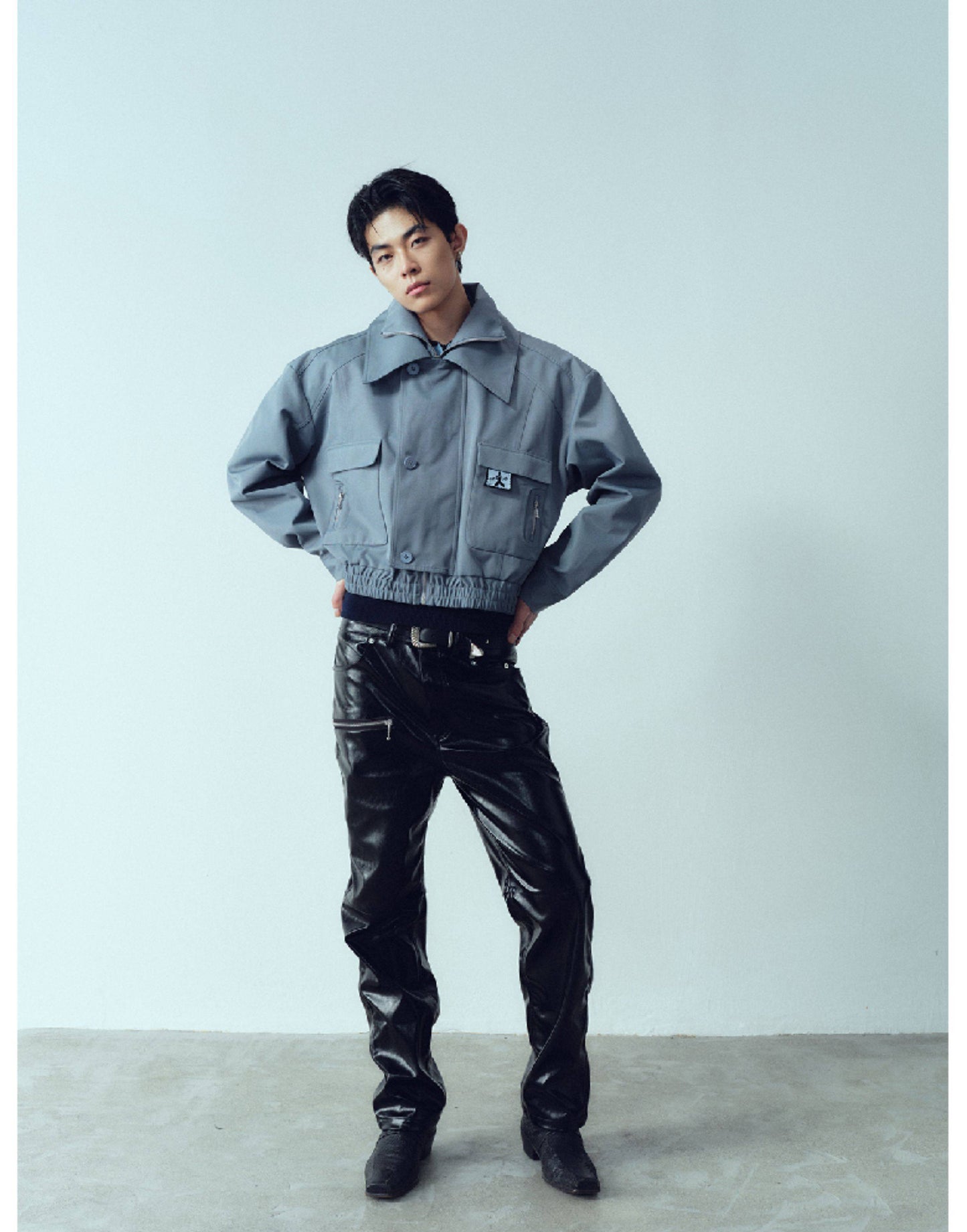 Wide Shoulder Workwear Jacket