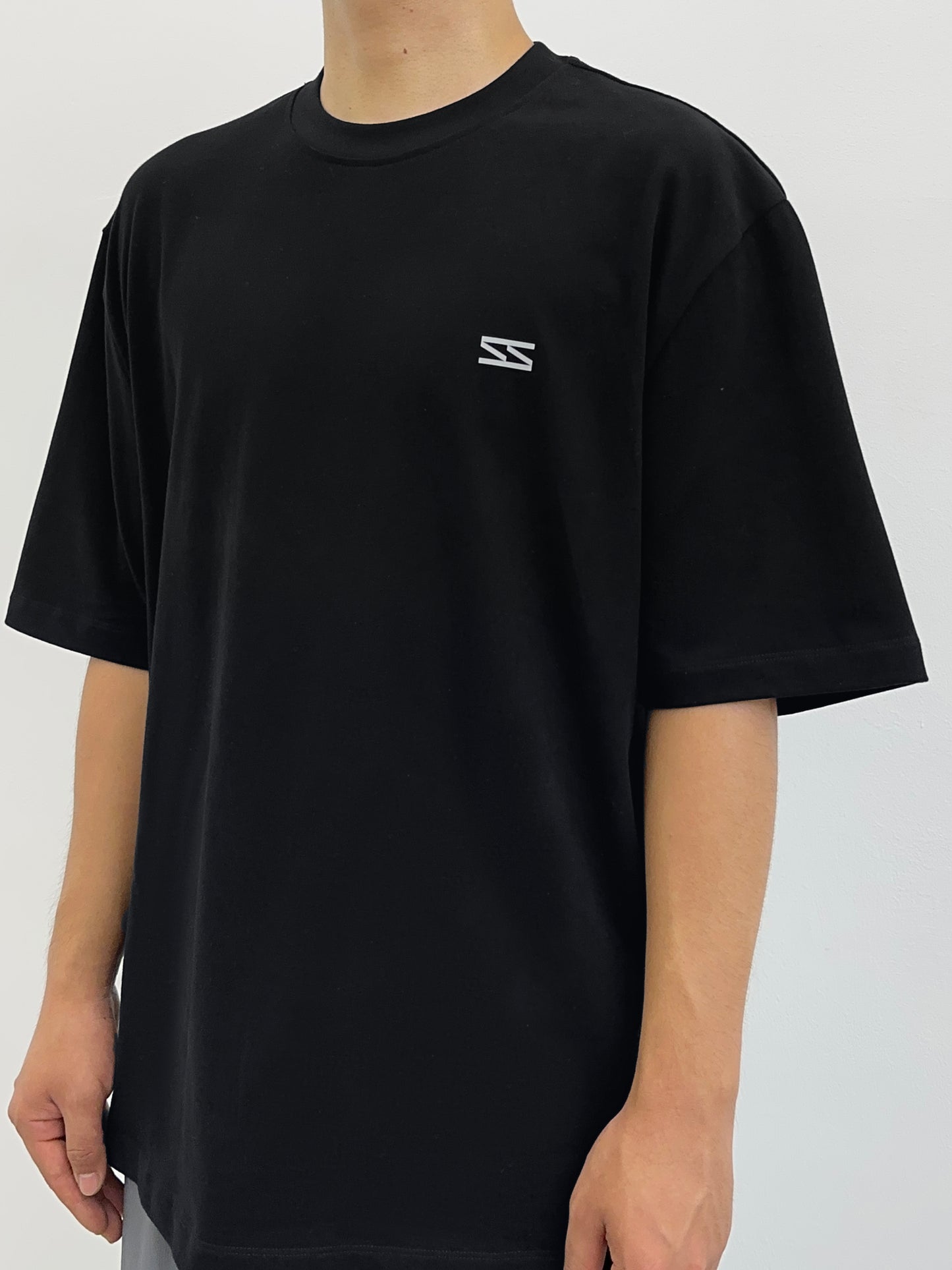 Basic Print Short-Sleeved T-Shirt