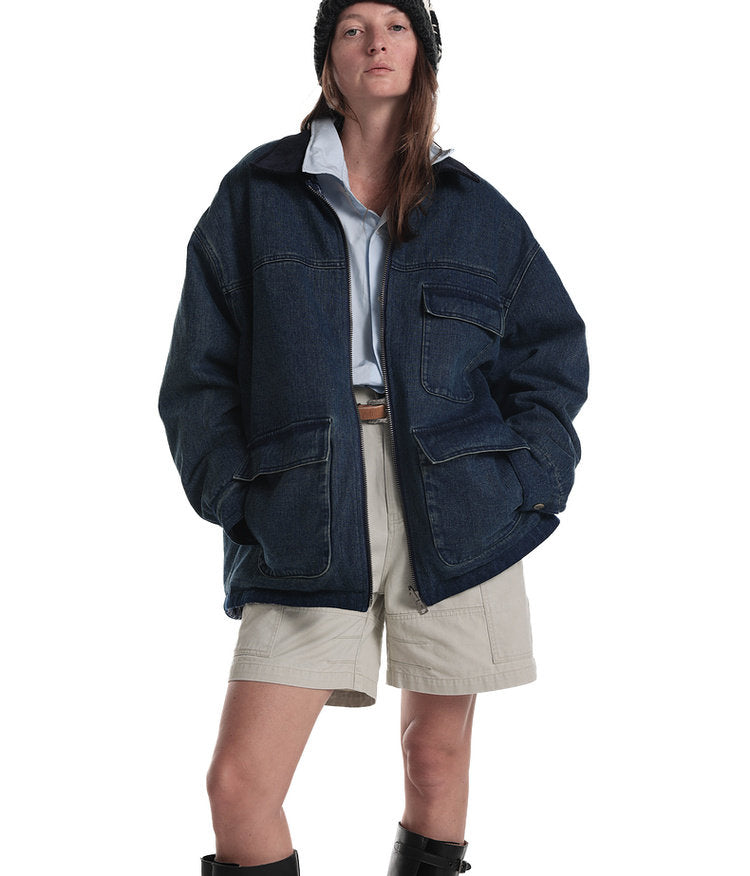 Reversible Workwear Heavyweight Denim Jacket