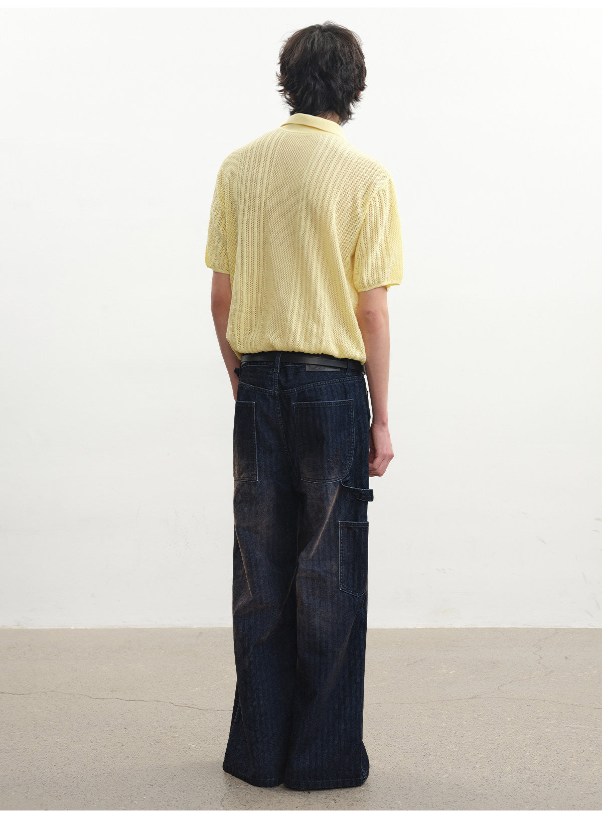 Herringbone Corduroy Casual Pants
