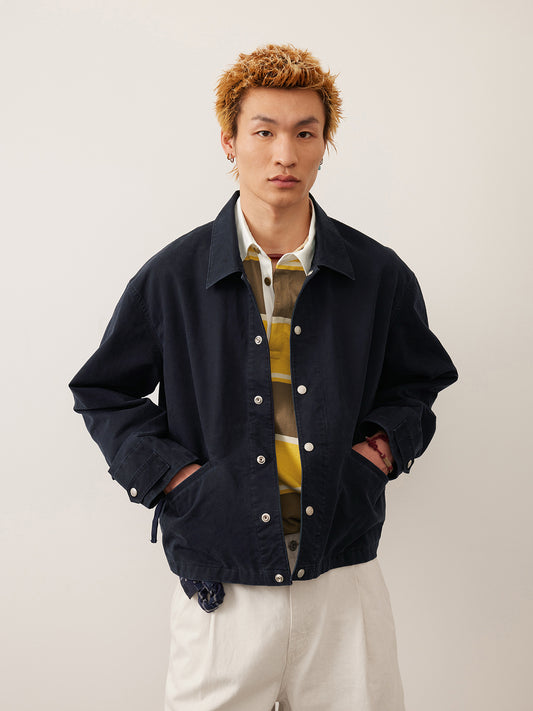 Washed Damaged Coach Jacket