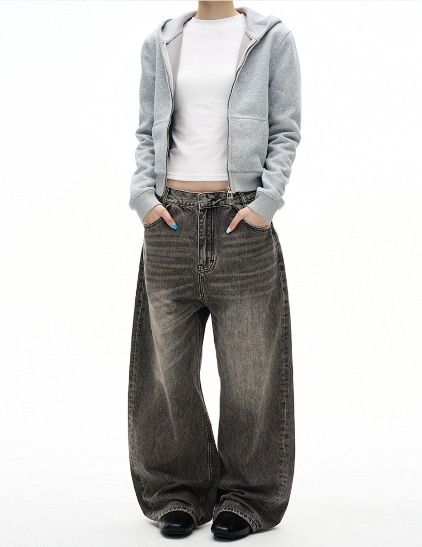 Retro-Washed Old Smitter Jeans