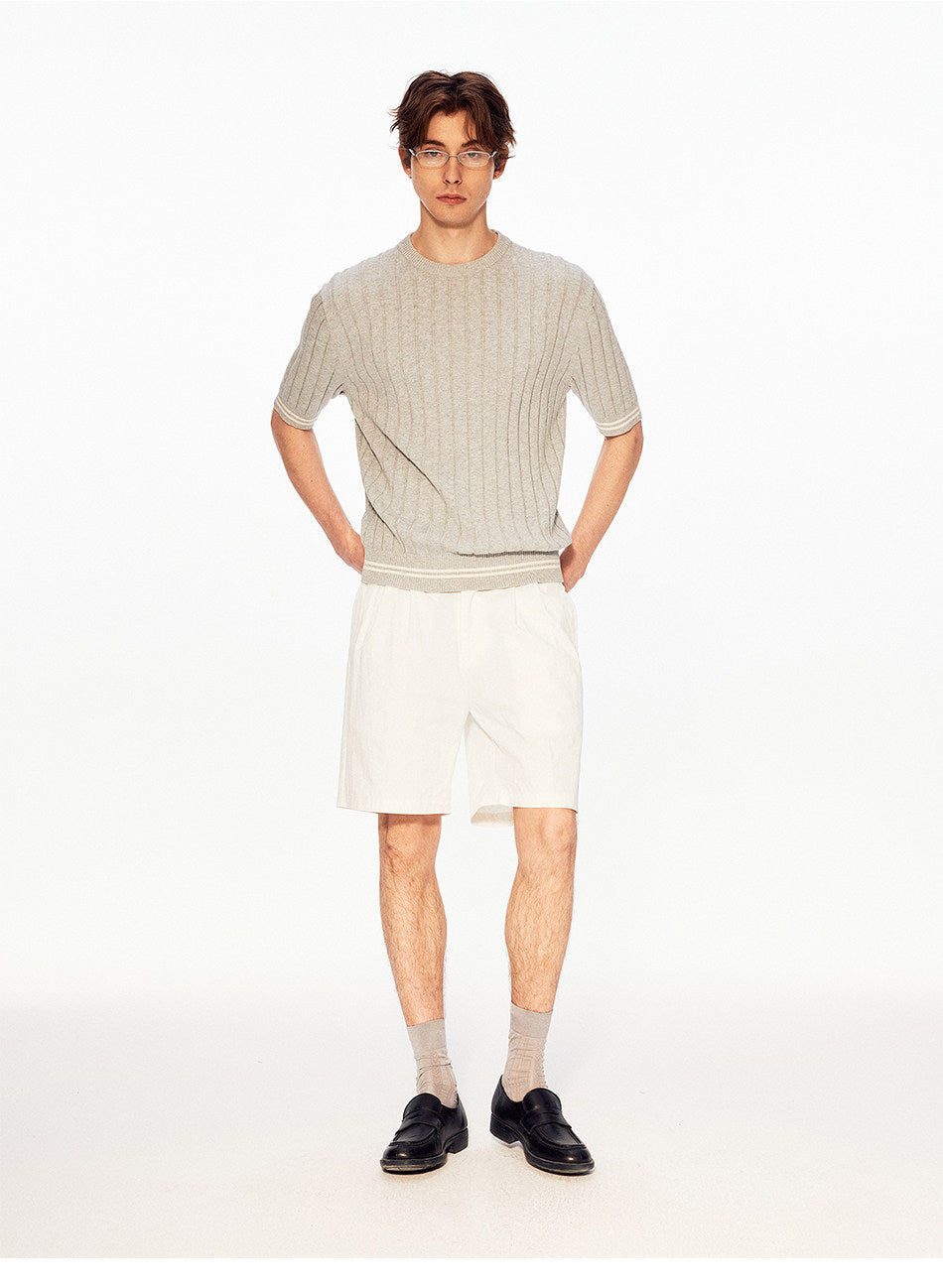 Loose-fit Non-slip Knitted Shirt