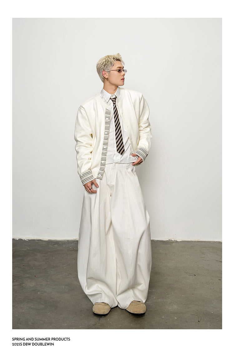 Striped Stitch Cardigan