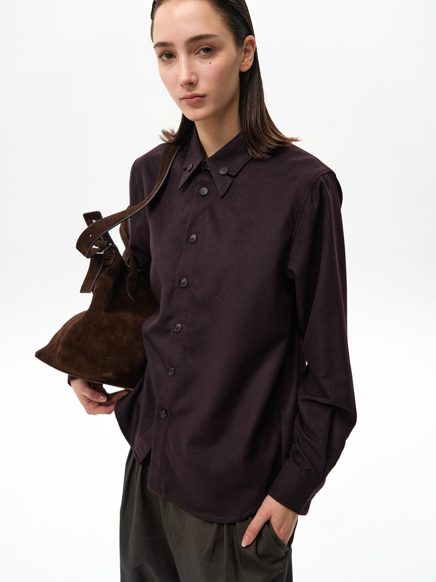 Butterfly Collar Shirt