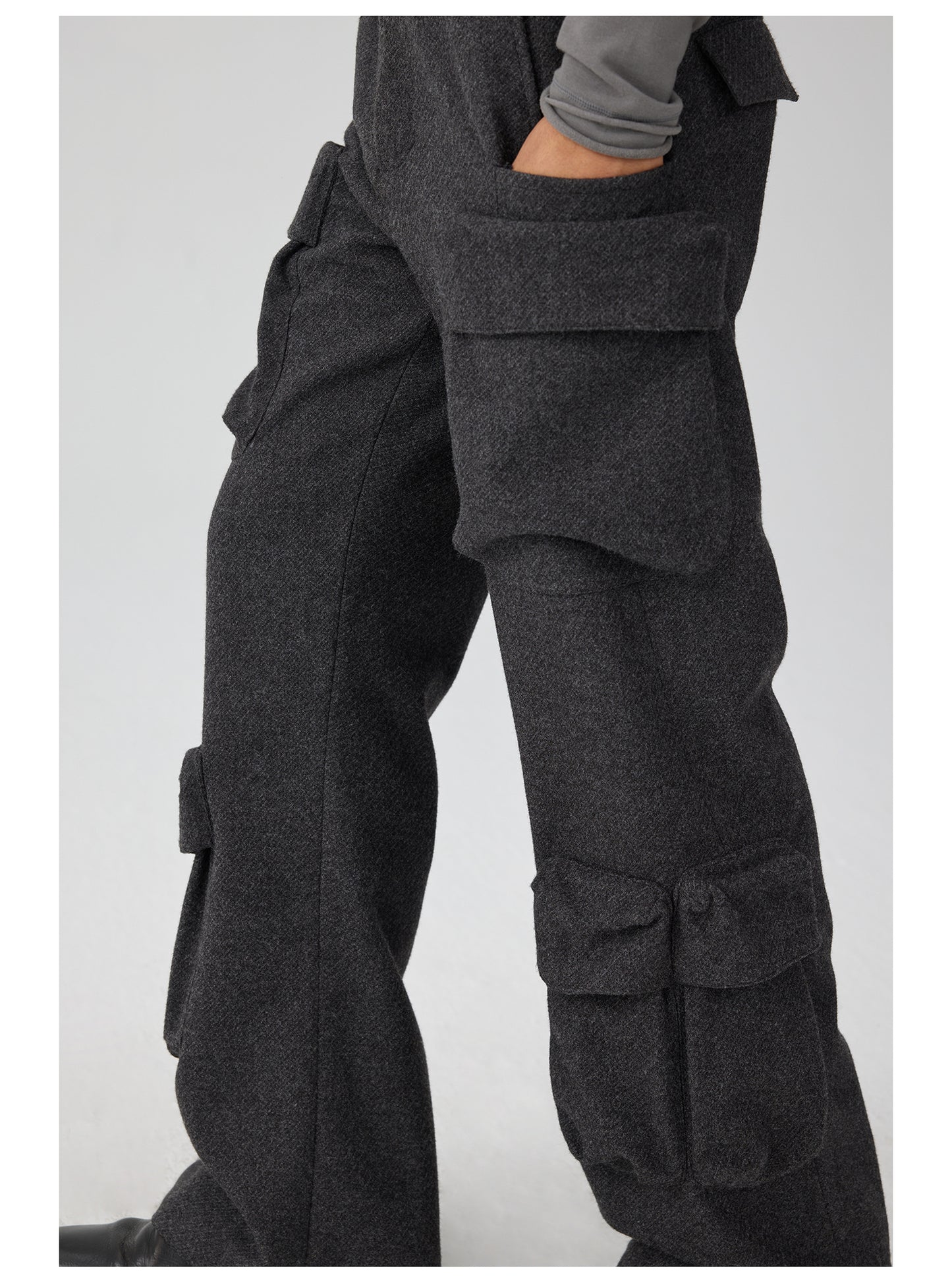 3D pocket cargo pants