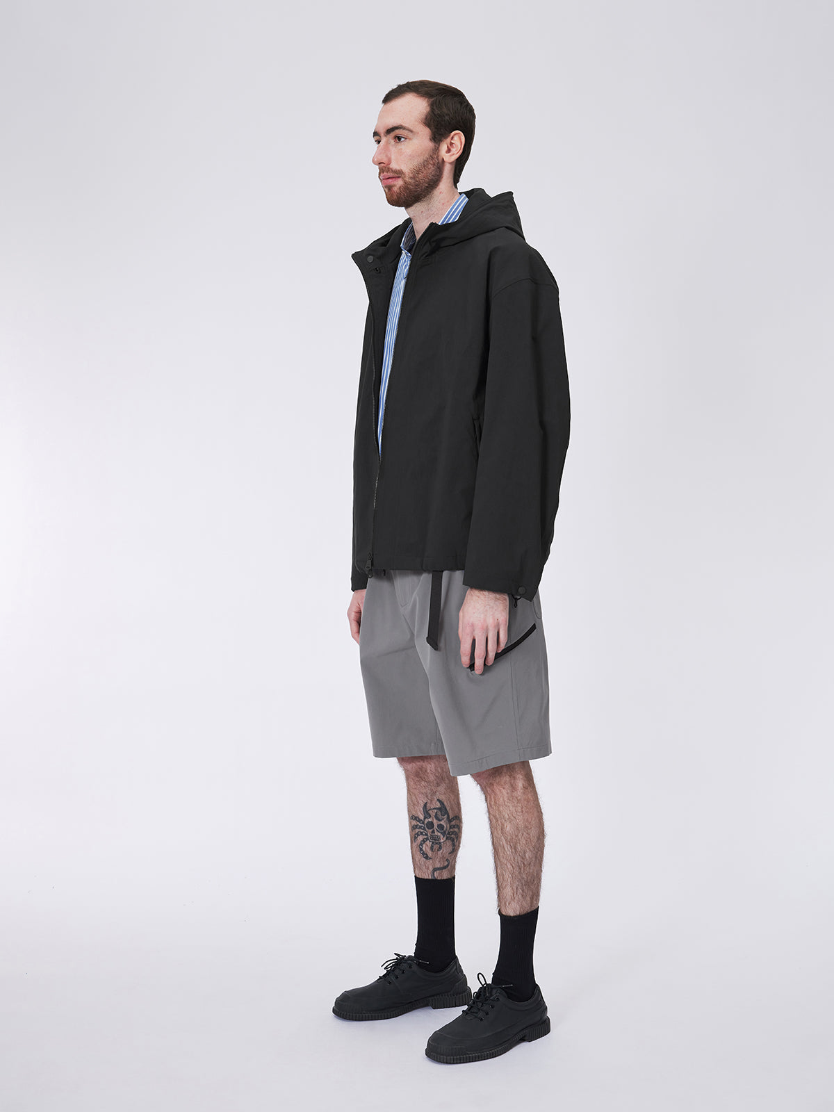 Water-repellent Hooded Jacket