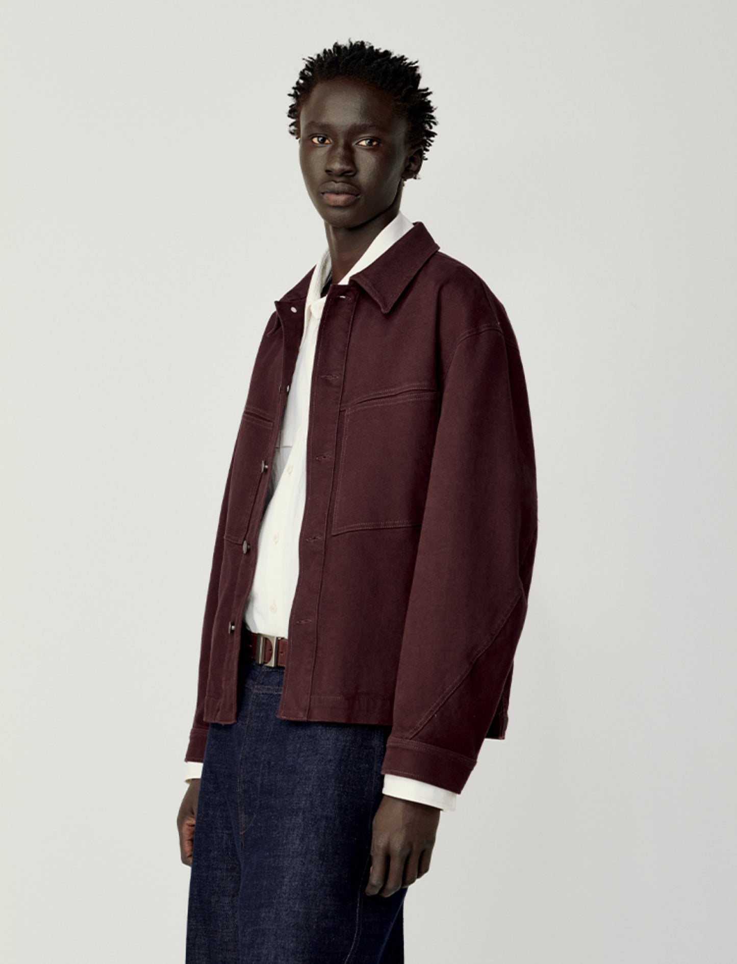 Patch Pocket Loose Jacket