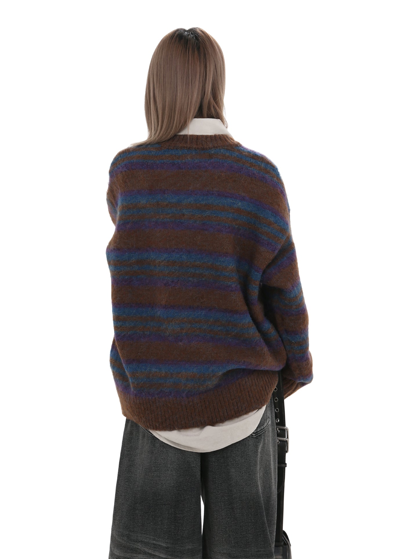 Loose Stripe Sweater