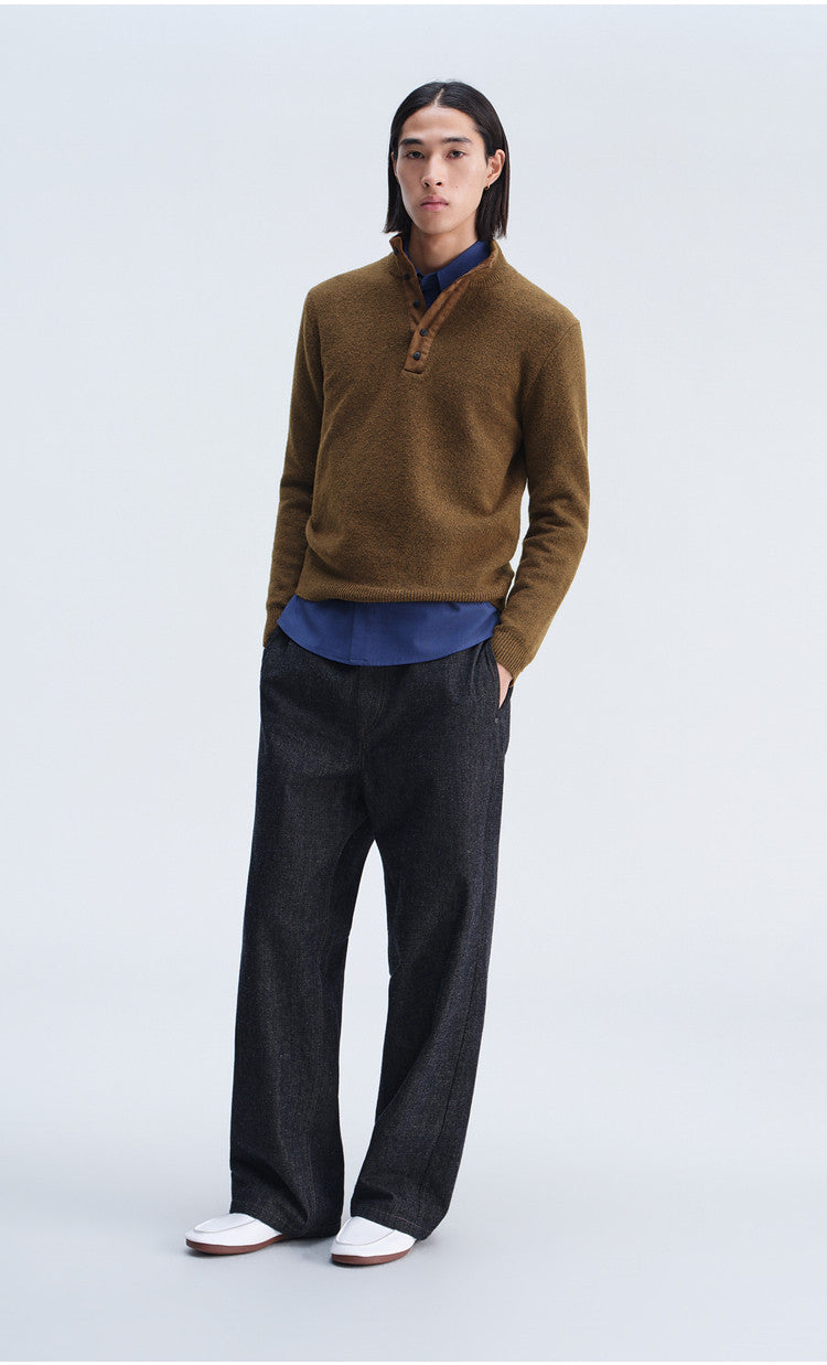 Button-Down Knit