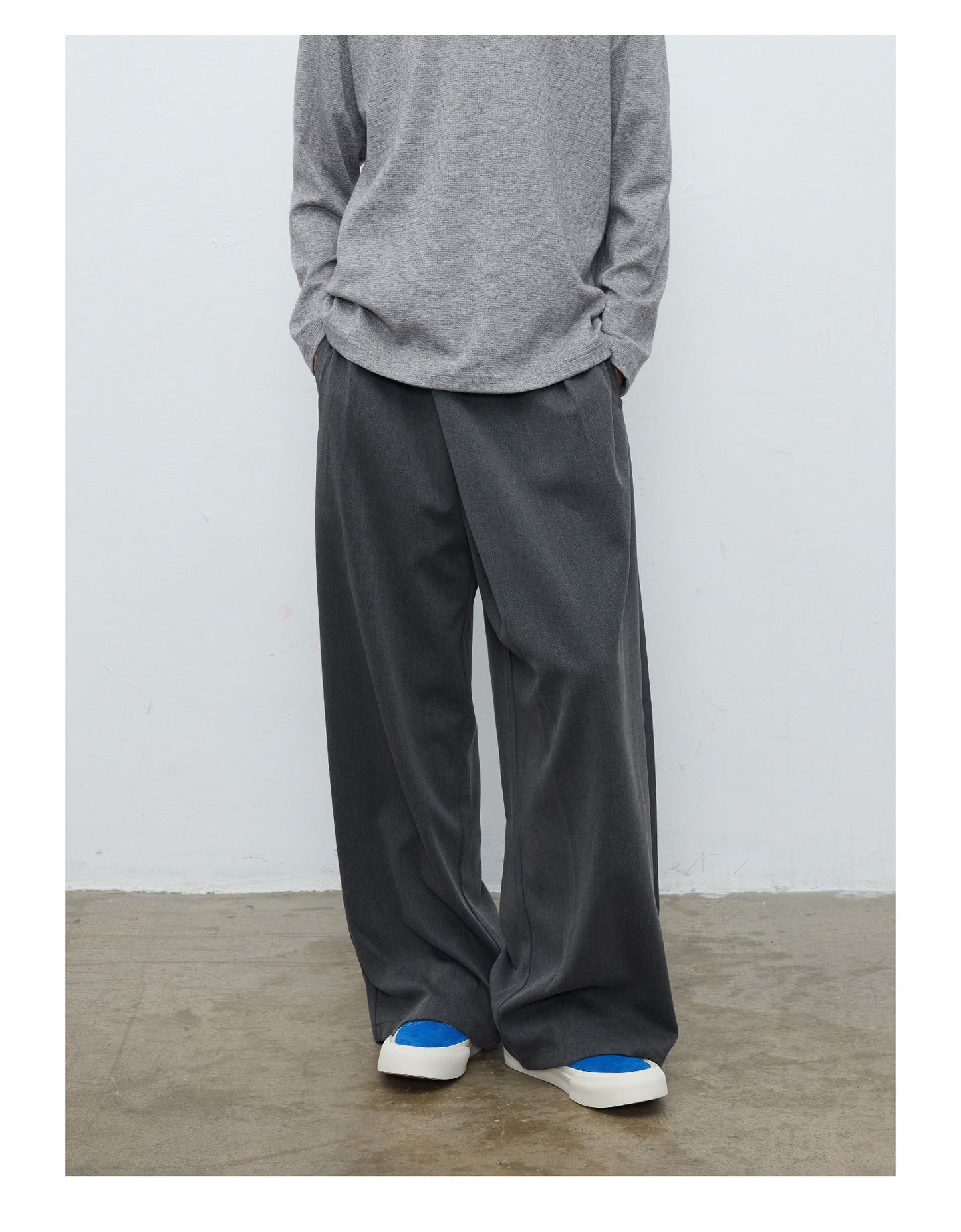 Asymmetrical Casual Pants