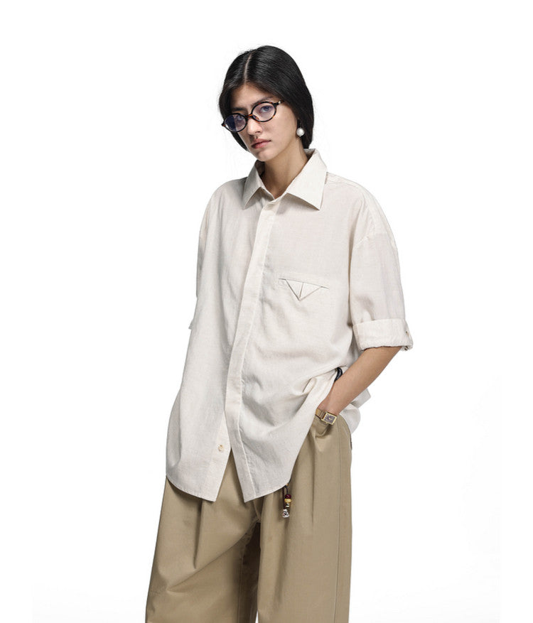 Lyocell Linen Blend Shirt