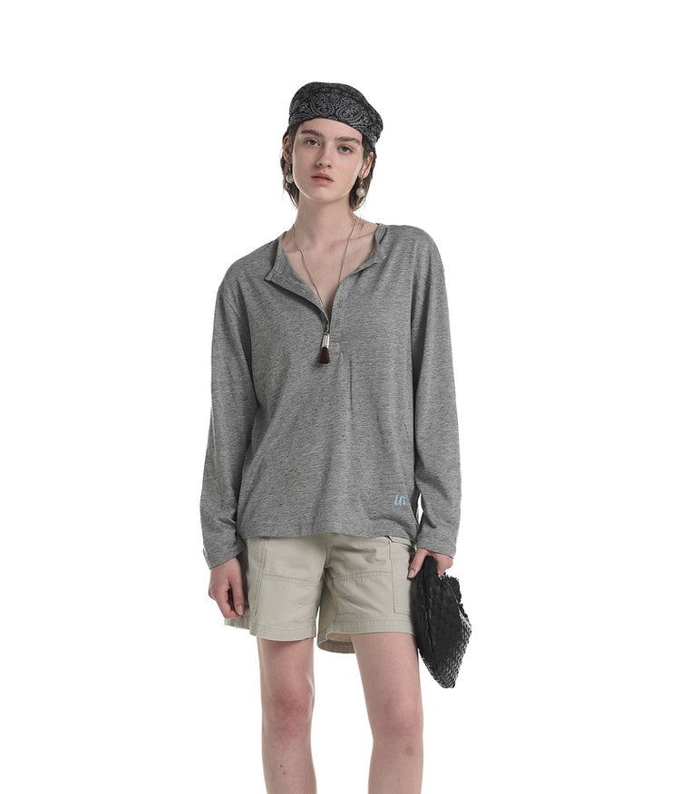 Henry Collar T-Shirt