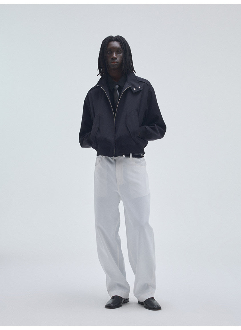 Double-Pocket Classic Harrington Jacket