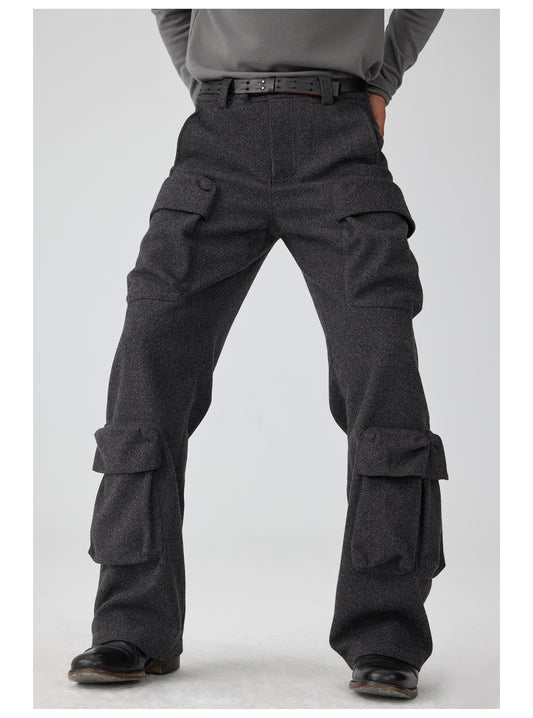 3D pocket cargo pants