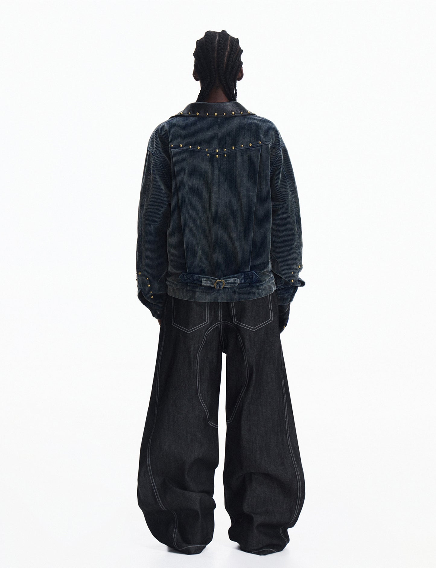 Racing Style Raw Denim