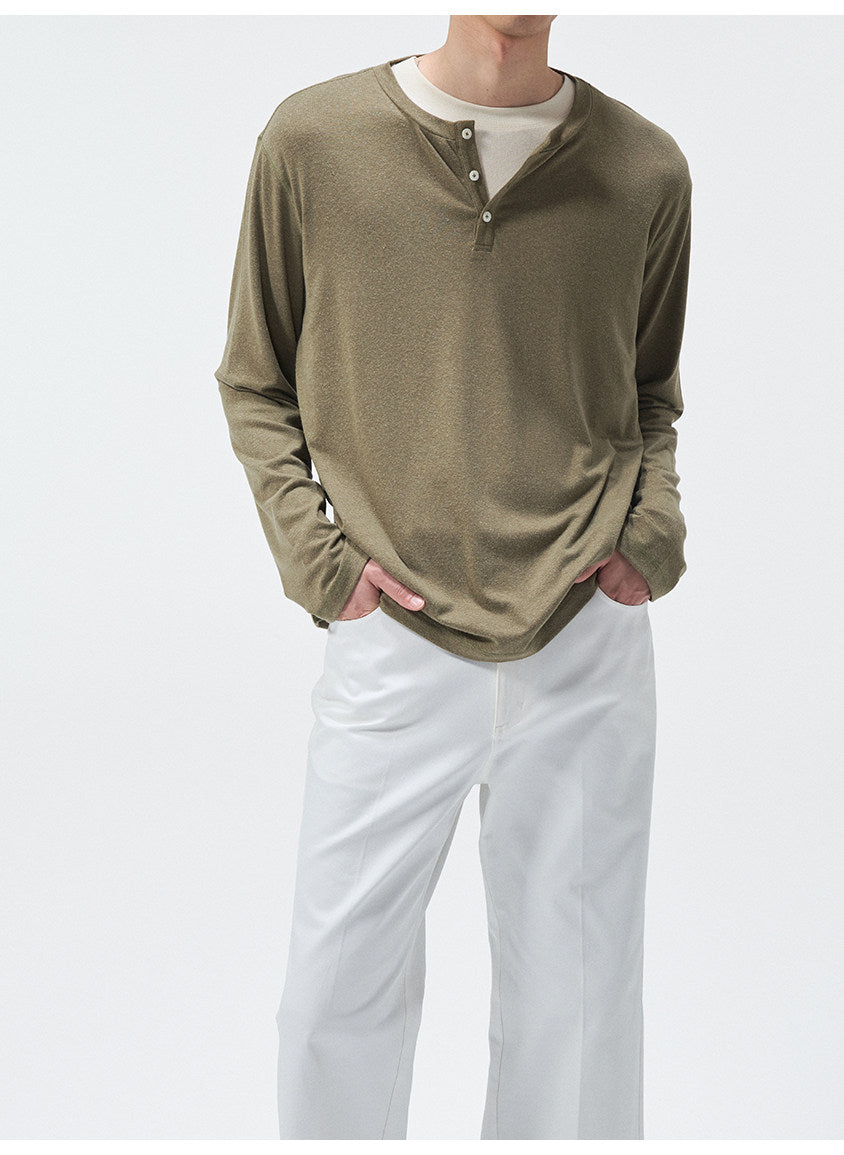 Multi-Pocket Wash-Finished Cropped Pants