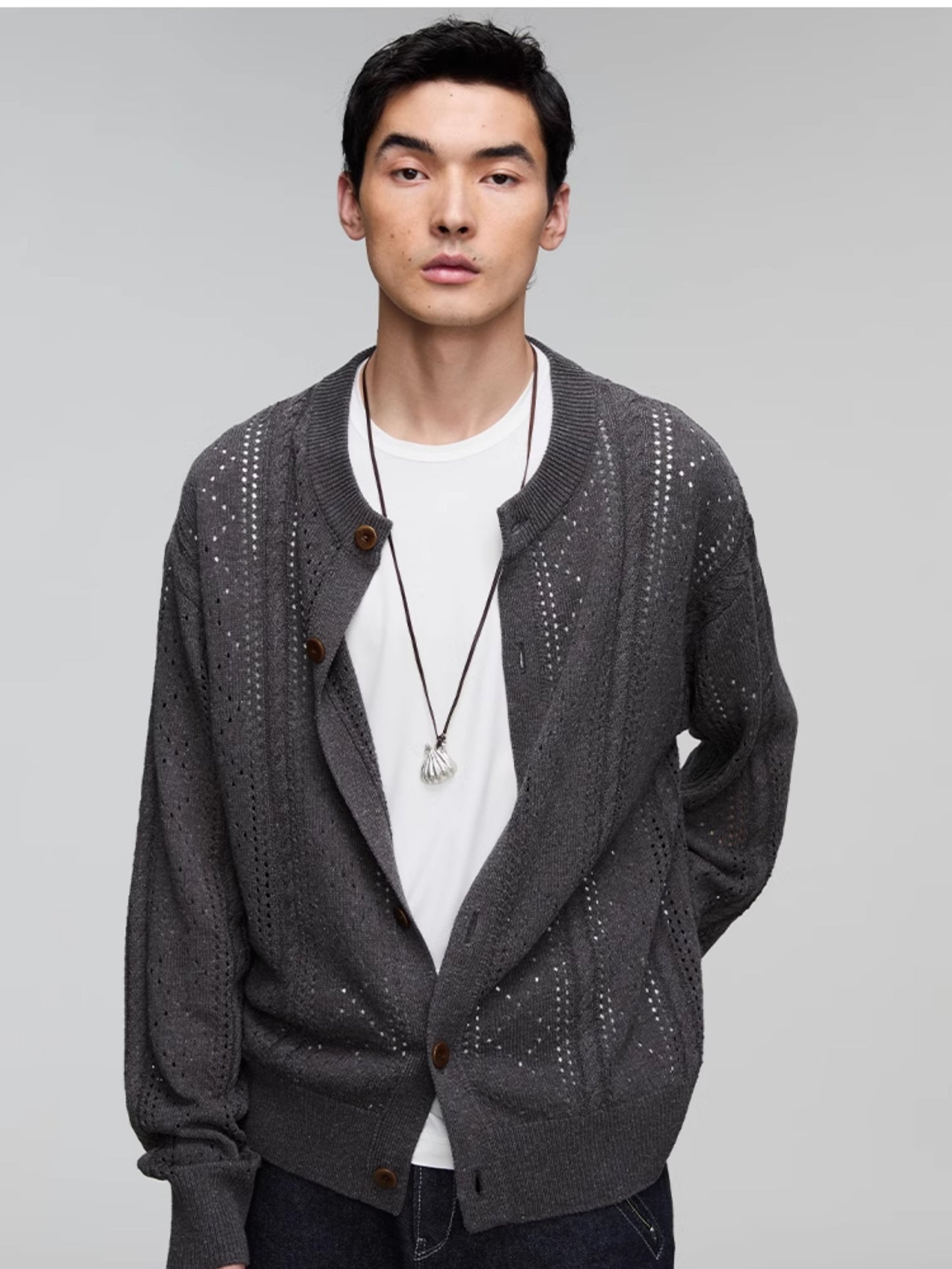 Wool cardigan
