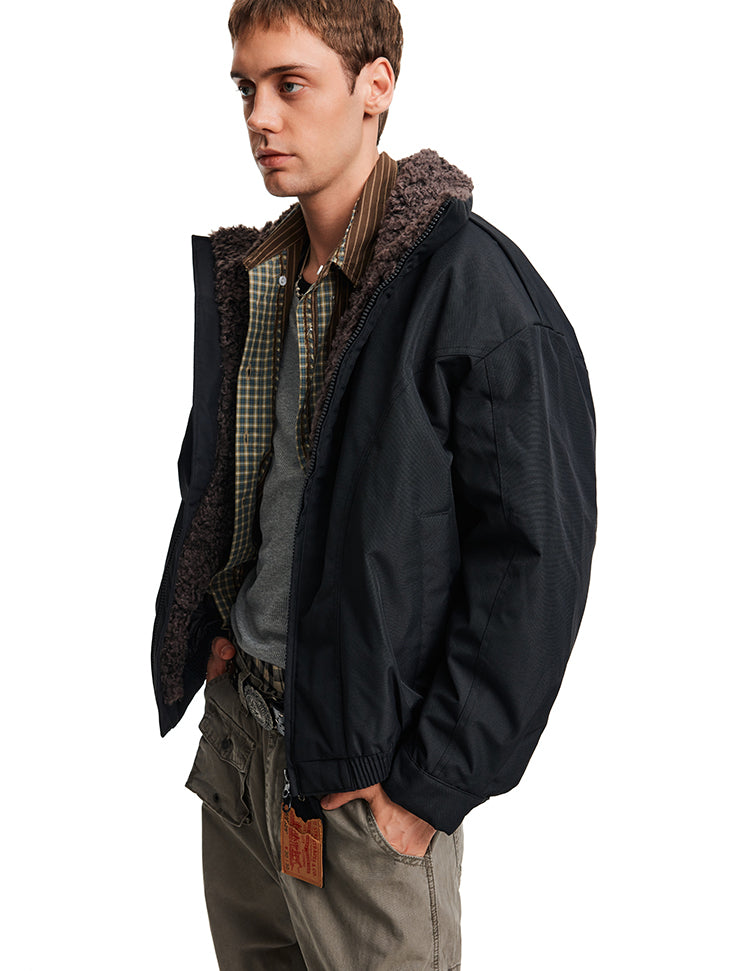 Fur Collar White Duck Down Jacket