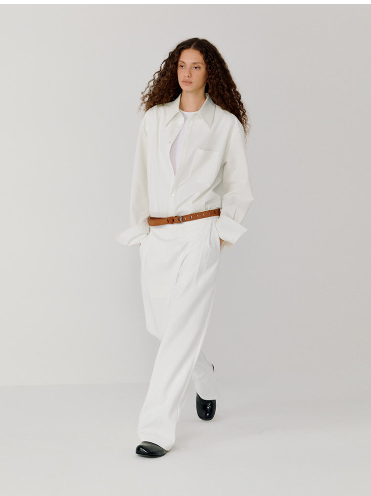 Wide Sleeve Loose Fit Shirt