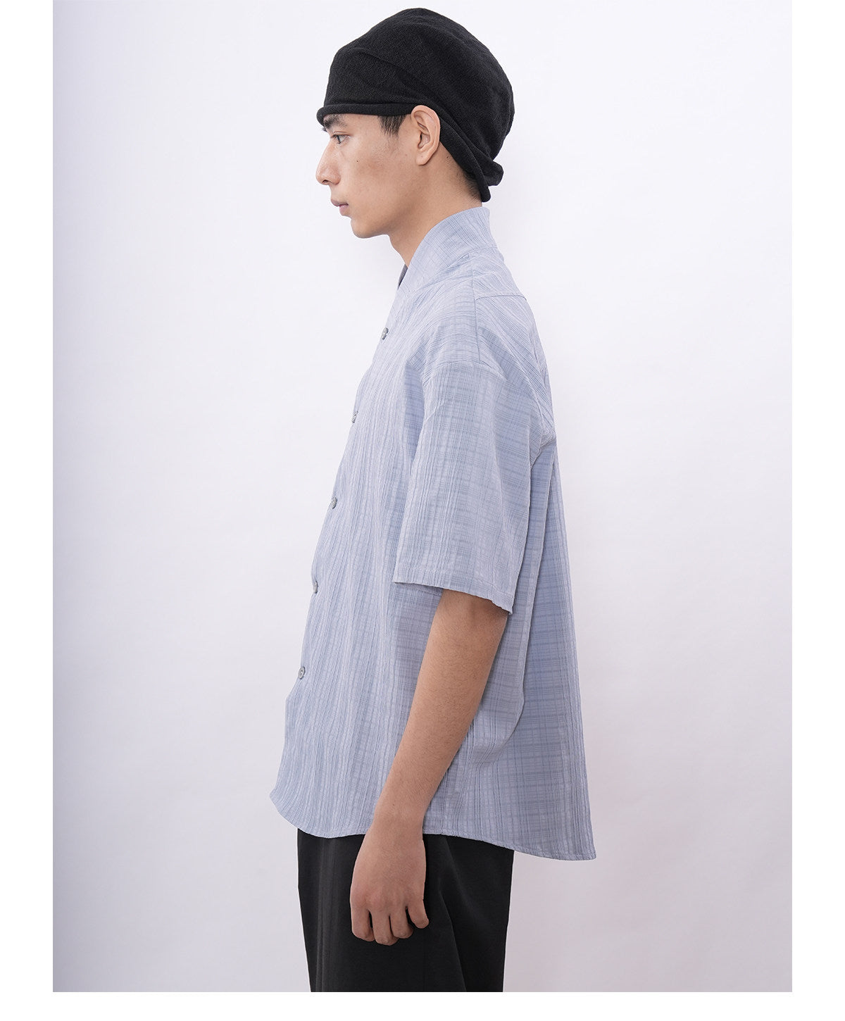 Stand-up Collar Shirt
